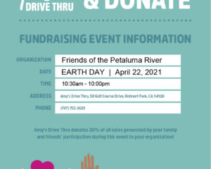 Earth Day Drive Thru Donate with Amy’s